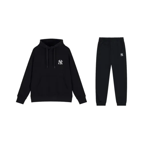 MLB New York Yankees Sweatshirt Set Unisex Black