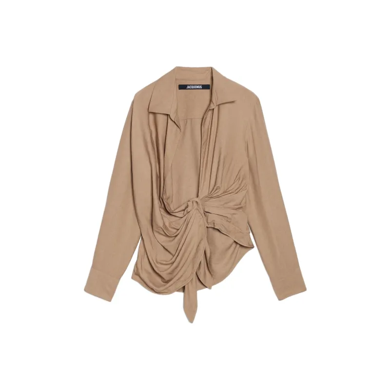 Jacquemus La Chemise Bahia Shirt 990 Black-3