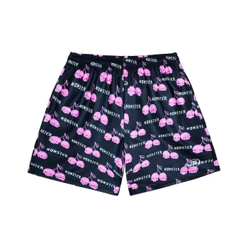 TIP OFF Casual Shorts Unisex Pink Ghost