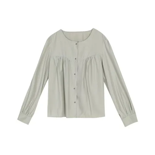 Painting system Shirts Women's Gray