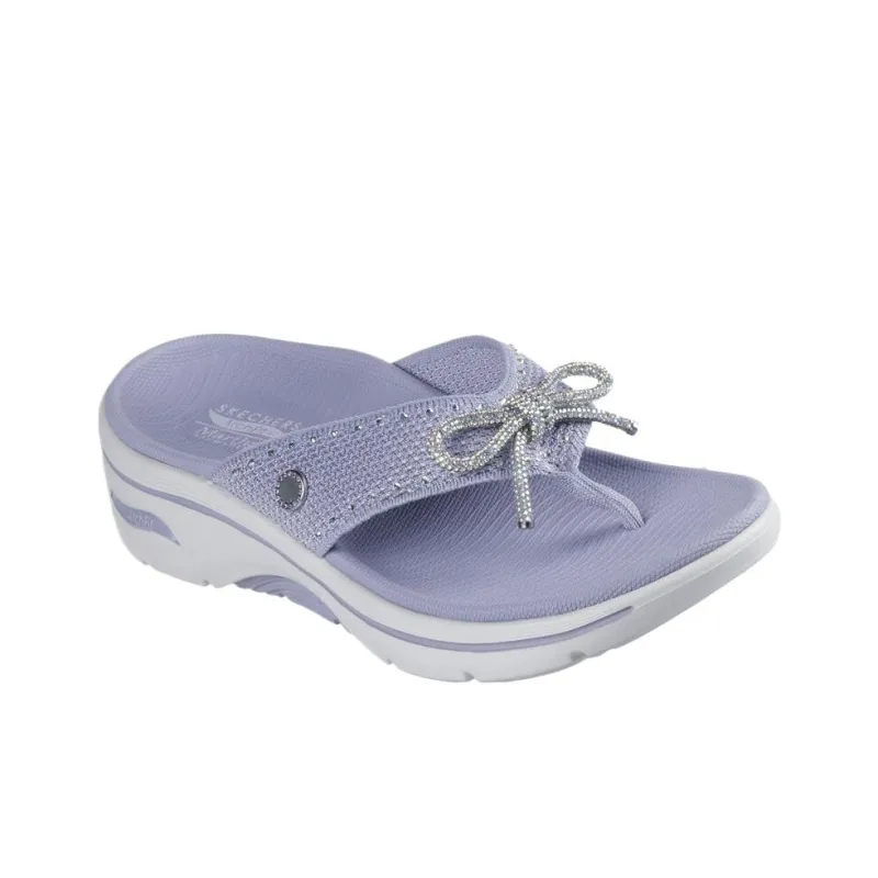 Skechers GO Walk Arch Fit 2.0 Flip Flops Women's Purple-2