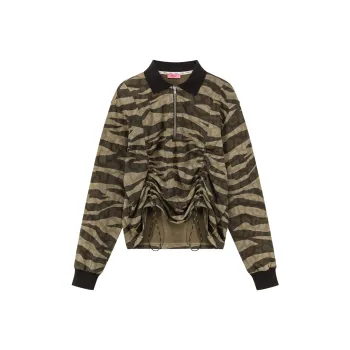CHUU Sweatshirts Women's Mustard Green
