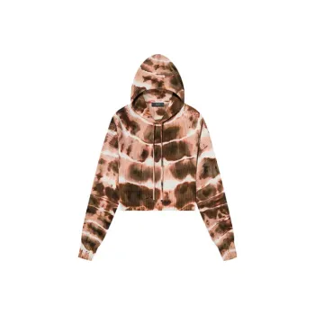 AMIRI Oversized Rib Hoodie 'Orange'