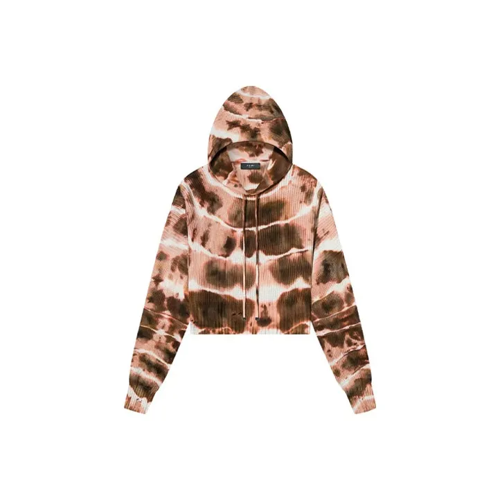 AMIRI Oversized Rib Hoodie 'Orange'-0