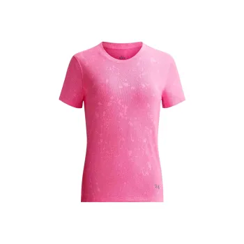 Under Armour Launch Regular T Shirt Women's Neon Pink
