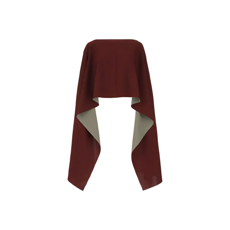 Valentino Asymmetric Draped Sweater-0