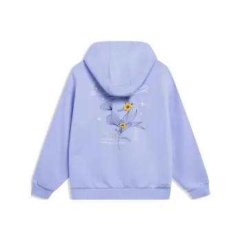 LiNing Sports Trend Series Sweatshirt Women's Violet Blue