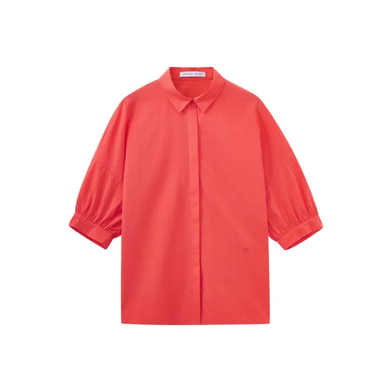 SHUIYUNJIAN Shirt Women's Coral Red-0