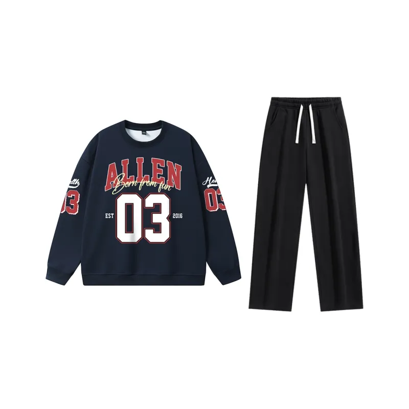 AI3 Sweatshirt Sets Unisex-6