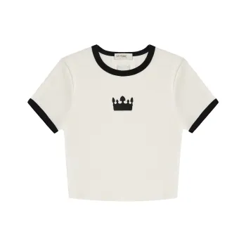GF Ferré T Shirt Women's Apricot Yellow