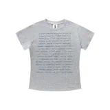 Gray with Blue Text