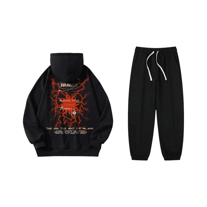 WARRIOR Sweatshirt Sets Unisex-6