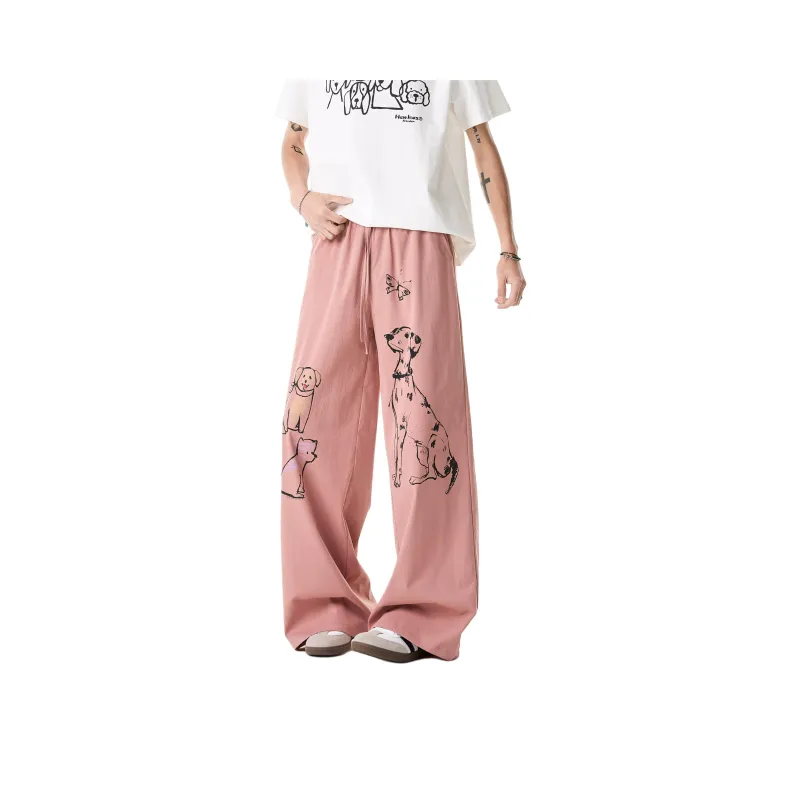 Fakeyoung Casual Pants Unisex-8