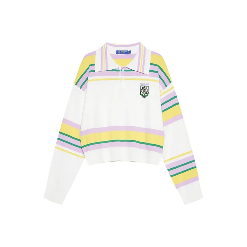 NAVIGARE Knitwear Women's Tech White/Yellow-0