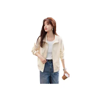 Mo Han Yi Mei Knitwear Women's Beige