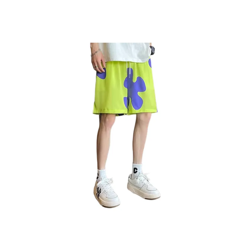PAINT STAIN Casual Shorts Unisex Image Color-0
