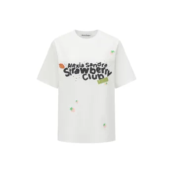 Alexia Sandra Alexia Sandra Strawberry Collection T Shirts Women's
