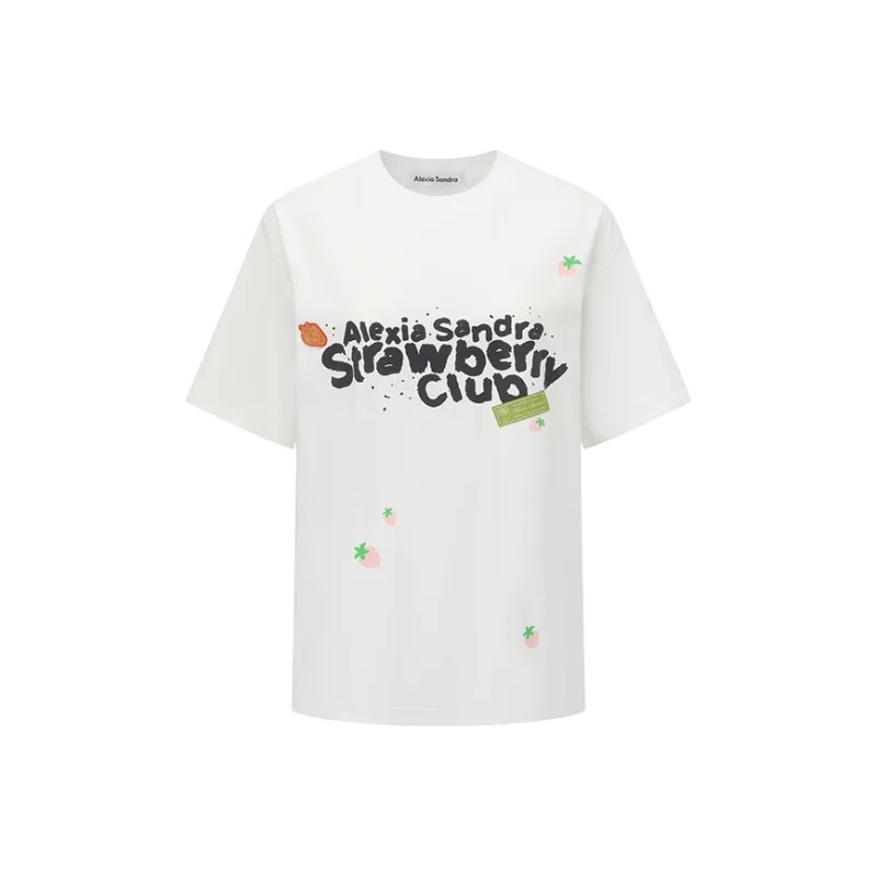 Alexia Sandra Alexia Sandra Strawberry Collection T Shirts Women's-0
