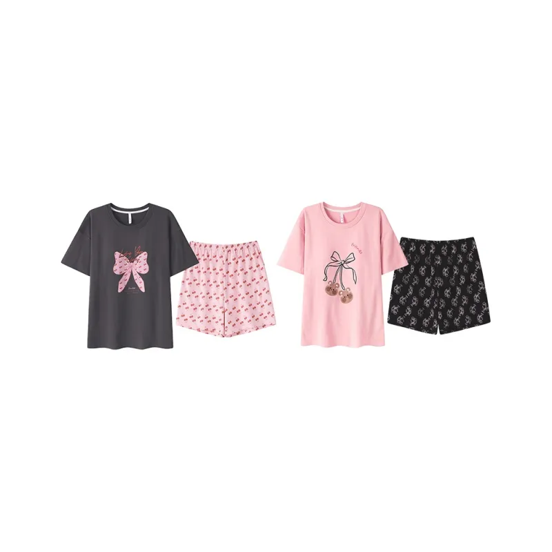 Cotton Gene Pajama Set Unisex Combo Set-82