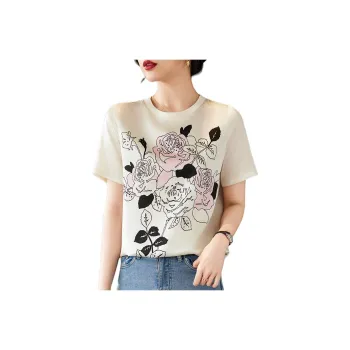 To The West T-Shirt Women's Rose Pink
