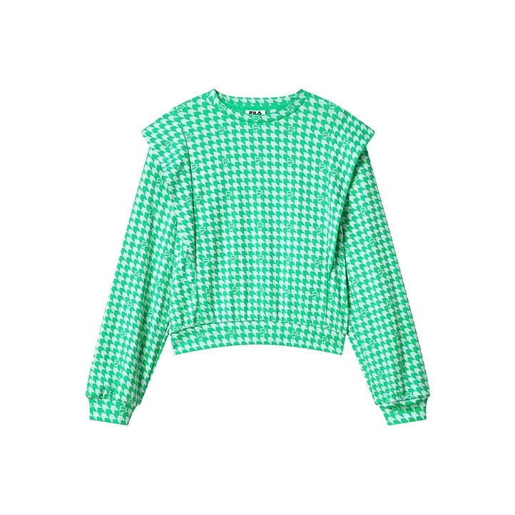 FILA Sweatshirts Women's Turquoise Vine Green-0