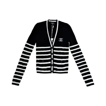 CHANEL 22 Fall And Winter Cashmere Sweater Women's Black