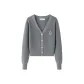 Gray Badge Sweater