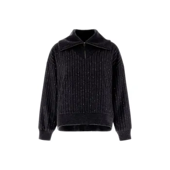 HERNO Rhinestone embellished Sweatshirt