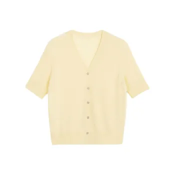 Yiner Knitwear Women's Light Yellow