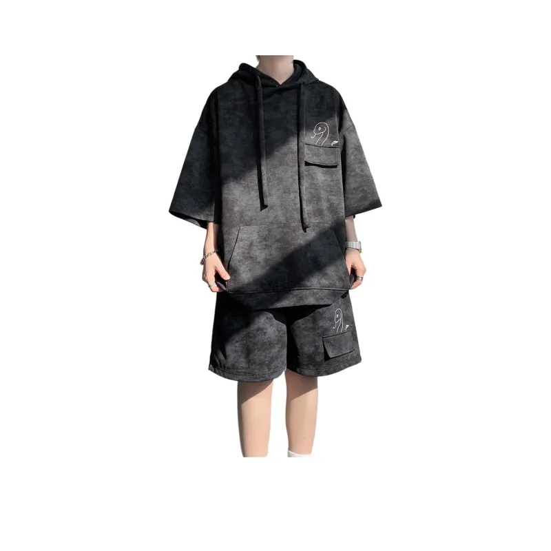 MEIPIN TANG Sweatshirt Set Unisex-5