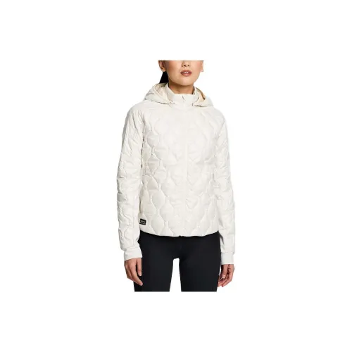 Saucony Solstice Oysterpuff Jacket Jackets Coats Women's White