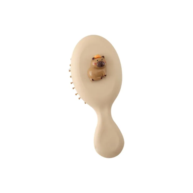Love Of Wormwood Cute Guinea Pig Air Cushion Comb Compact And Portable Practical And Comfortable-5