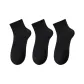 [3 Pack, Antibacterial Odor-Resistant Anti-Pilling]3 Pack Black