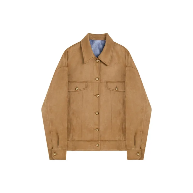 PAZZO Suede Jackets & Coats Women's-0