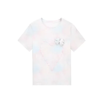 Susan Fang X Victoria's Secret SUSAN FANG Co-branded Model T-Shirts Women's Gradient Rainbow