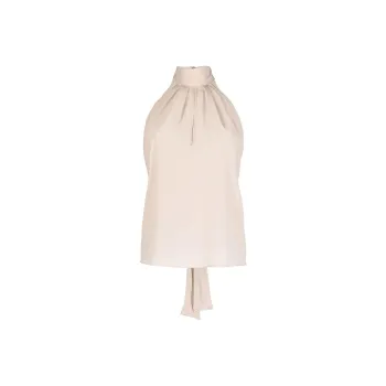 PHILIPP PLEIN High neck Chiffon Top