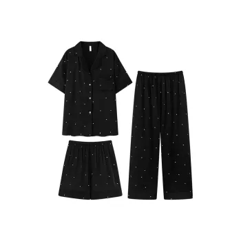 O'MESIK Pajama Set Women's Black
