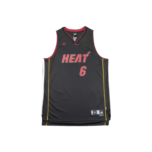 Adidas x NBA James Miami Heat Basketball Jersey Unisex Black