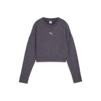 PUMA Women's Essentials Collection Sportstyle Collection FW24 Sweatshirt Women's Galaxy Gray