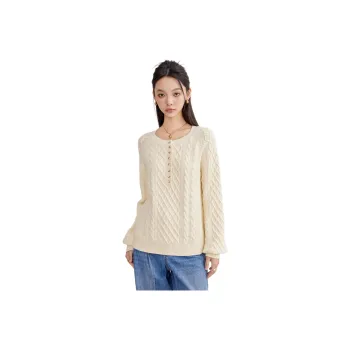 A21 Knitwear Women's Beige Apricot