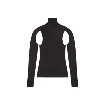 Helmut Lang Air Cut-Out Turtleneck Jumper
