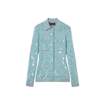 GUCCI Sequin-embellished Jacket