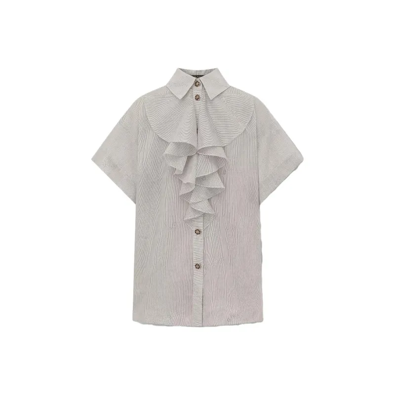 KARL LAGERFELD / Karl Lagerfeld Jeans Shirts Women's Gray-0