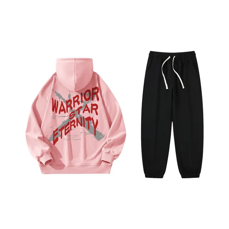 WARRIOR Sweatshirt Sets Unisex-4