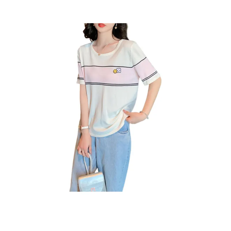Juden Choi T Shirt Women's Apricot-0