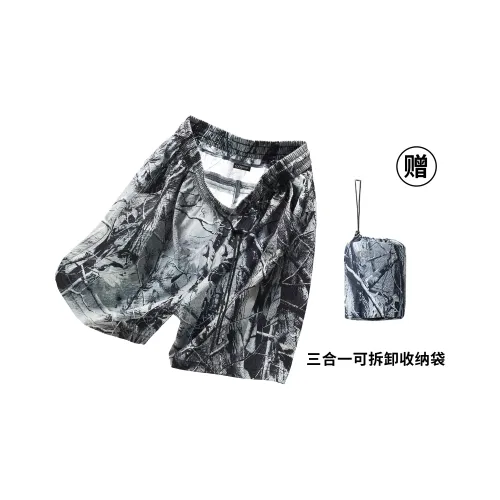 GNOMESHGH Casual Shorts Unisex Jungle Adventure Gray