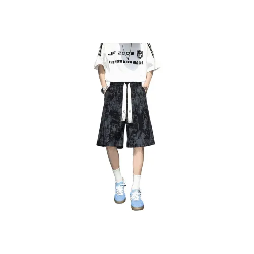 Warrior Casual Shorts Unisex Tie Dye White