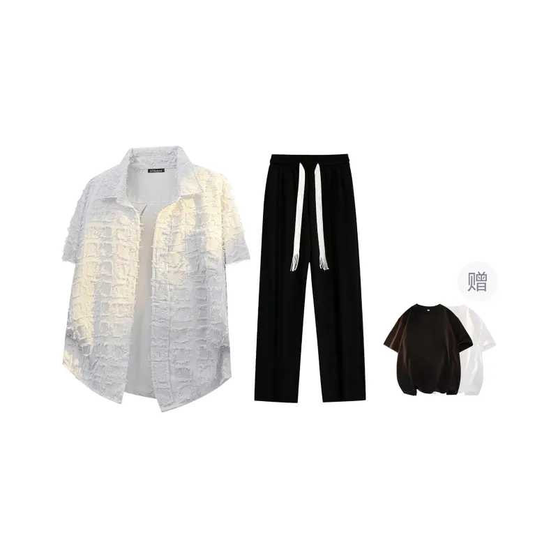 LA'T.WEEKEND Shirt Matching Set Unisex-11