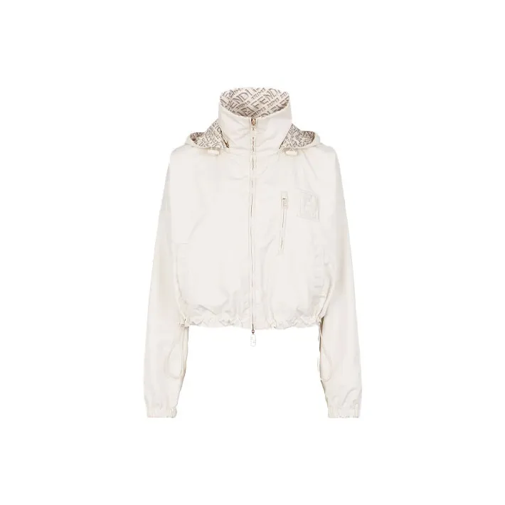 FENDI X Skims Cropped Windbreaker Connecticut-0