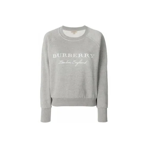 Burberry Sweatshirt Women's Gray